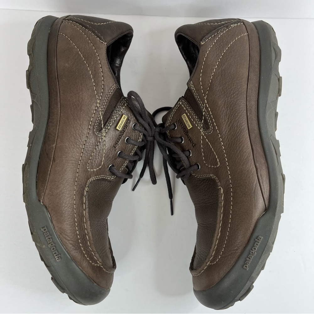 Patagonia Brown Leather Lace-Up Oxfords - Picture 7 of 10